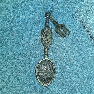 Antique Salt Spoon Nepal